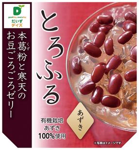 とろふる(あずき)110g×10個セット（夏季限定品）・包材変更、【沖縄・別送料】【だいずデイズ】 1