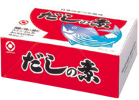 かつお風味だしの素 箱入 〔10g 50〕 2個セット【沖縄・別送料】【日食】【05P03Dec16】