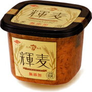 無添加味噌 九州産麦みそ・輝麦（てるむぎ） 500g×4個セット【沖縄・別送料】【無添加/天然醸造/長崎産はだか麦使用/裸麦【チョーコー醤油】【05P03Dec16】 1