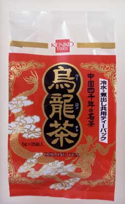 【健康フーズ】　烏龍茶　〔5g×25包〕×5個セット【沖縄・別送料】【05P03Dec16】