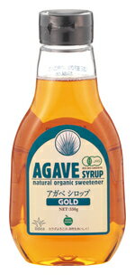 無添加 有機アガベシロップ「GOLD」330g×4個セット【沖縄・別送料】【有機JAS認定/無農薬栽培ブルーアガベ100%使用/低GI値の天然甘味料】【イデアプロモーション】【05P03Dec16】