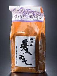 御用蔵　麦味噌　1kg×2個セット【沖縄・別送料】【無添加】【天然醸造】【国産原料100％】【神泉水使用】【非遺伝子組み換え】【麦みそ】【天日塩使用】【ヤマキ醸造】【05P03Dec16】