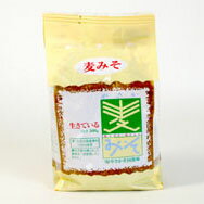 やさか麦味噌　500g×4個セット【クール便】【同梱不可】【沖縄・別送料】【無添加】【天然醸造】【麦麹】【麦こうじ】【裸麦】【広島県産はだか麦】【島根県産大豆】【国内産】【非遺伝子組み換え】【やさか共同農場】【05P03Dec16】