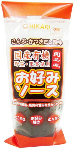 お好みソース関西風・チューブ　300g×6個セット【沖縄・別送料】【光食品株式会社】【05P03Dec16】