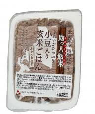 【ムソー】助っ人飯米・小豆入り玄米ごはん160g×10個セット【沖縄・別送料】【05P03Dec16】