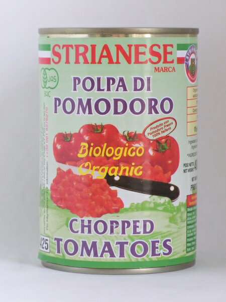 ストリアネーゼ『有機トマト缶 カット』
