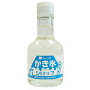 かき氷しろっぷ・みぞれ　180ml×6個セット・休止中【沖縄・別送料】【夏季限定品】【フルーツバスケ ...