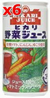 野菜ジュース(有塩) 190g×6本セット【光食品株式会社】【05P03Dec16】