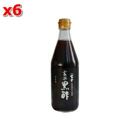 富士玄米黒酢 500ml×6個セット【飯尾醸造】【05P03Dec16】