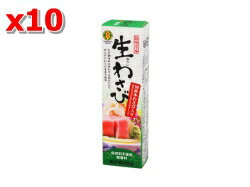 保存料、香料、化学調味料は使わず手間をかけて仕上げたわさび本来の風味です。◆厳選された西洋わさびと本わさびを使用し、わさびの風味・香りが常温保存でも長時間持続できるように開発した常温タイプの商品です。◆西洋わさびは、辛味、風味に優れた弊社開発品種「白宝＆reg；」を中心に使用しておりますので、辛味持続性に優れております。【食べ方・使用方法】☆お刺身、ざるそば、お茶漬、手巻き寿司など、いろいろな料理にお使いください。 ※開封後は必ずキャップを閉めて冷蔵庫に保存し、お早めにご使用ください。※チューブ内の空隙は充填方法によるもので、内容量・品質に影響はございません。 ※キャップを閉める際には、できるだけチューブ内の空気を抜くようにすると風味が長持ちします。【保存方法】※直射日光を避け冷暗所に保存して下さい。【栄養成分】100gあたり エネルギー 260kcal たんぱく質 1.3g 脂質 8.0g 炭水化物 45.6g ナトリウム 4.17g 食塩相当量 10.6g 原材料:還元水飴、西洋わさび、本わさび、食塩、植物油脂、りんご酢、植物繊維（馬鈴薯）、でん粉、増粘剤（加工デンプン）、着色料（紅麹、クチナシ）、香辛料抽出物【開封前賞味期限】製造日より8ヶ月 販売元：ムソー