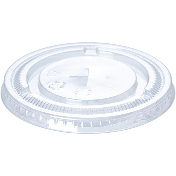 使い捨て 透明 コップ バイオマス PET カップ 用 平蓋 フタ FL-98 50個