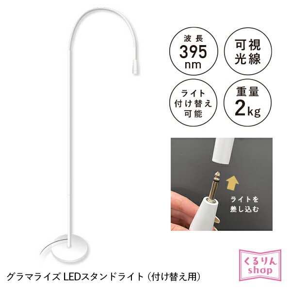 まつげエクステ LEDマツエク LEDスタンドライト(付け替え用) GLAMORIZE LED STAND LIGHT アンジェララ..