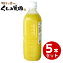 ゆず果汁500ml×5本【送料無料】収穫