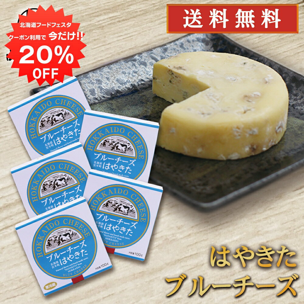 【12/1限定20%OFFクーポン配布中！】はやきた ブルーチーズ 100g （5個セット）◎ 北海 ...