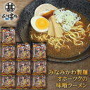 みなみかわ製麺 オホーツクの味噌ラーメン (10袋セット) 三夜干し 低温熟成乾燥麺 北海道土産 北海道味噌ラーメン 熟成味噌ラーメン ご当地ラーメン プレゼント ギフト 贈答 お返し 贈答品 御歳暮 お歳暮 お中元 母の日 父の日