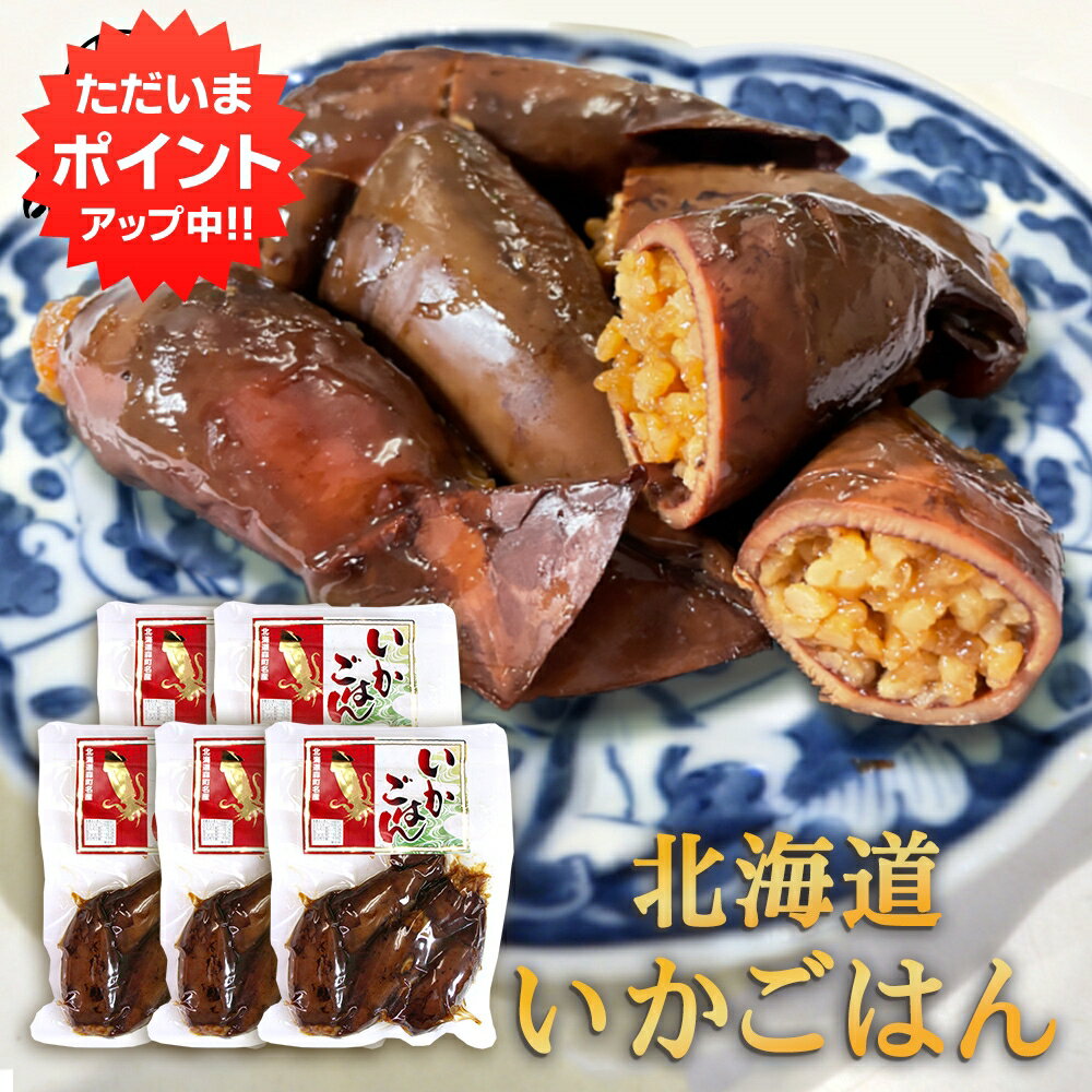 【SS期間中P2倍！】お徳用いかごはん 250g（5個セット