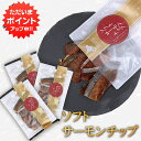 【5の付く日でP5倍!】ソフトサーモンチップ 1袋 40g (3袋セット) 食べきりサイズ サーモン珍味 乾燥サーモン 北海道産珍味 おやつ珍味 酒の肴 乾きも...
