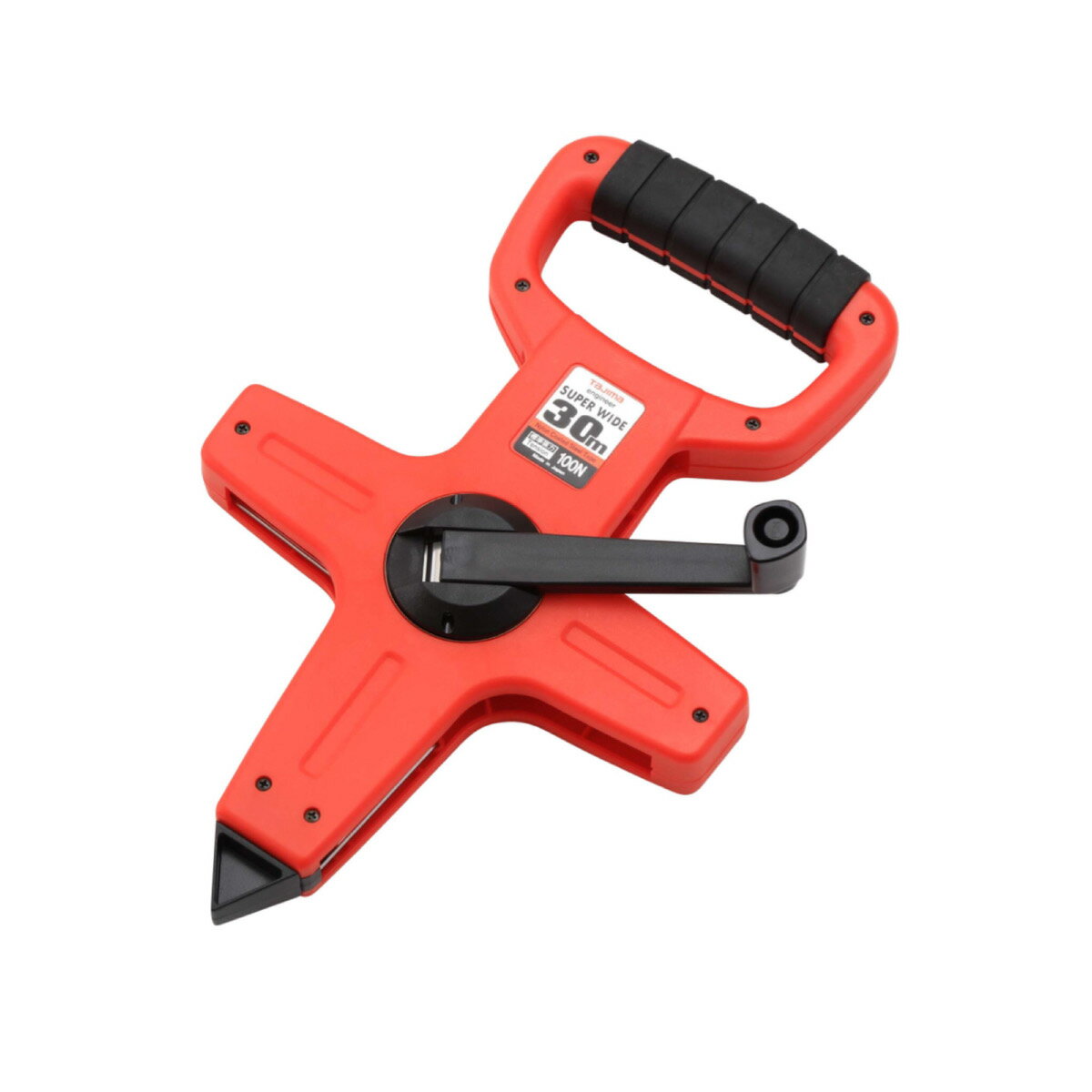 TAJIMA タジマ HSW CS 30 ロード メジャー 測定 工具 巻尺 エンジニヤ スーパー ワイド用 ケース ハンドル セット 30m JIS 1級 空...