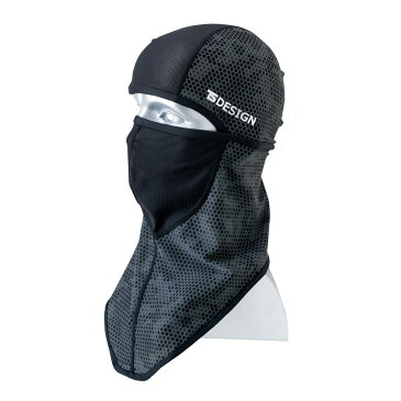 藤和 TS DESIGN UVカットマスク 84119 マッスルサポート 春夏用 バラクラバ ICE MASK BALACLAVA フェイスマスク 目だし帽 吸汗 速乾 接触冷感 UVカット