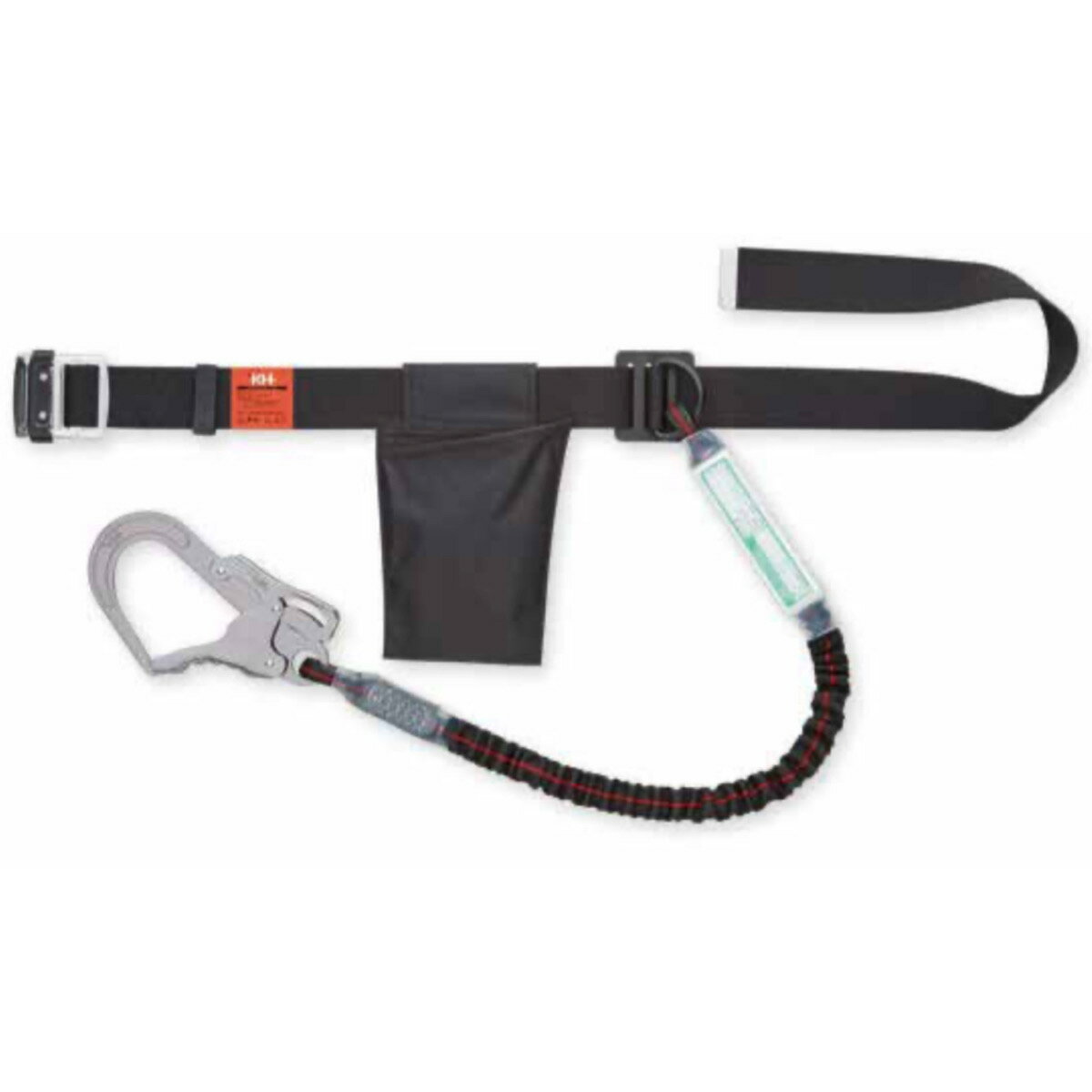墜落制止用器具　適合品　KH 基陽　D SKMSDWK スチール　スライド式　胴ベルト　じゃばら　ゴム　伸縮..