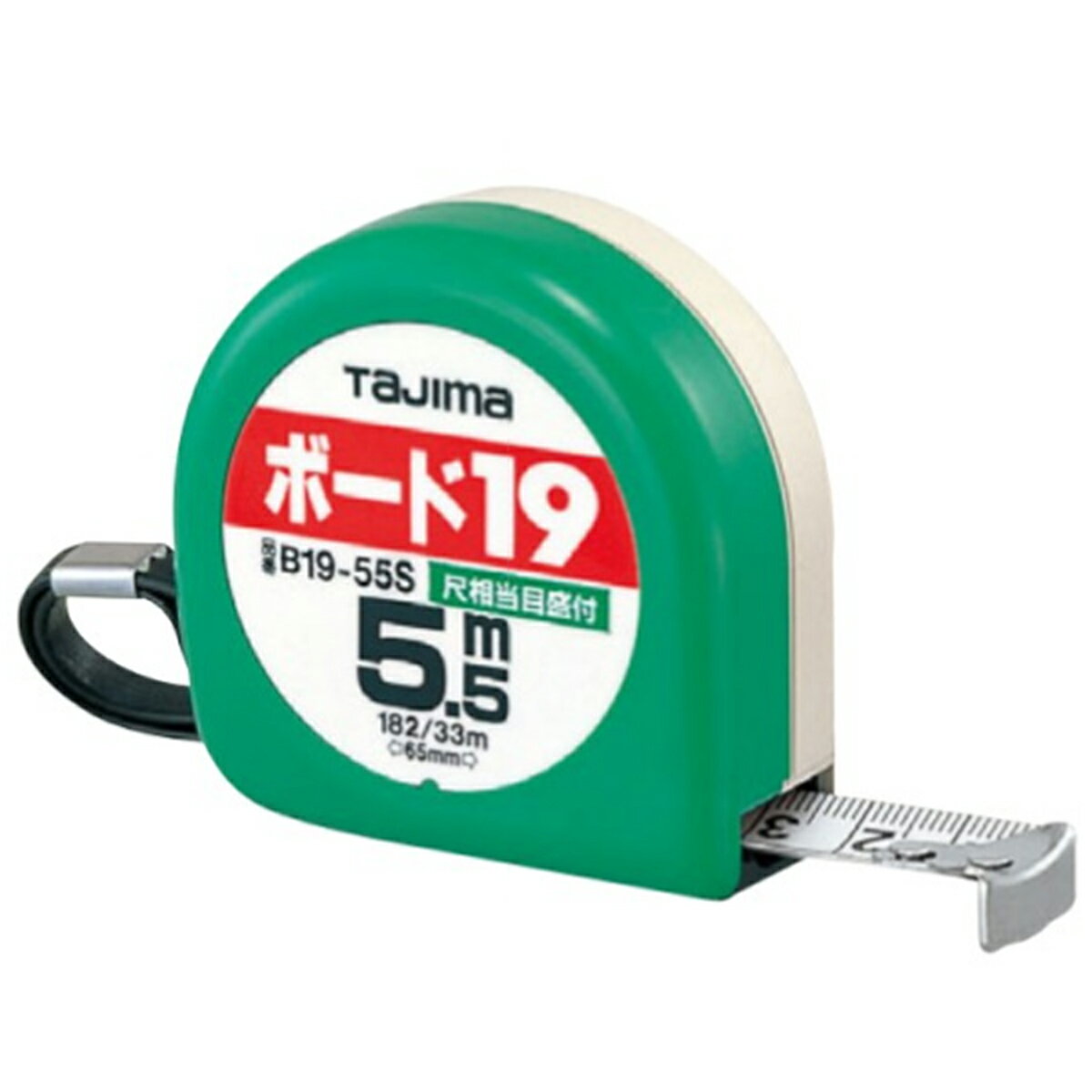 Rakuten - TAJIMA タジマ コンベックス ボード B 19 55 S BL スチール テープ ストラップ クリップ ショック アブソーバー 尺　B1955SBL