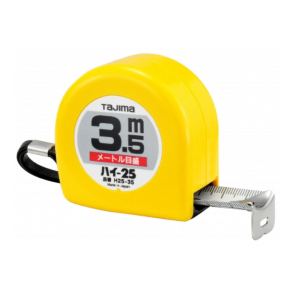 Rakuten - TAJIMA タジマ コンベックス H 25 35 S BL ハイ JIS スチール テープ メートル 尺 ショック アブソーバー 両面 クリップ ストラップ H25-35BL