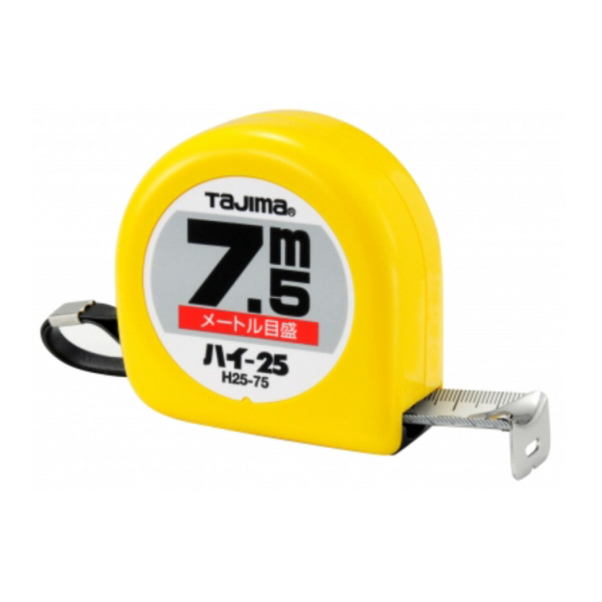 TAJIMA タジマ コンベックス H 25 75 S BL ハイ JIS スチール テープ メートル 尺 ショック アブソーバ..