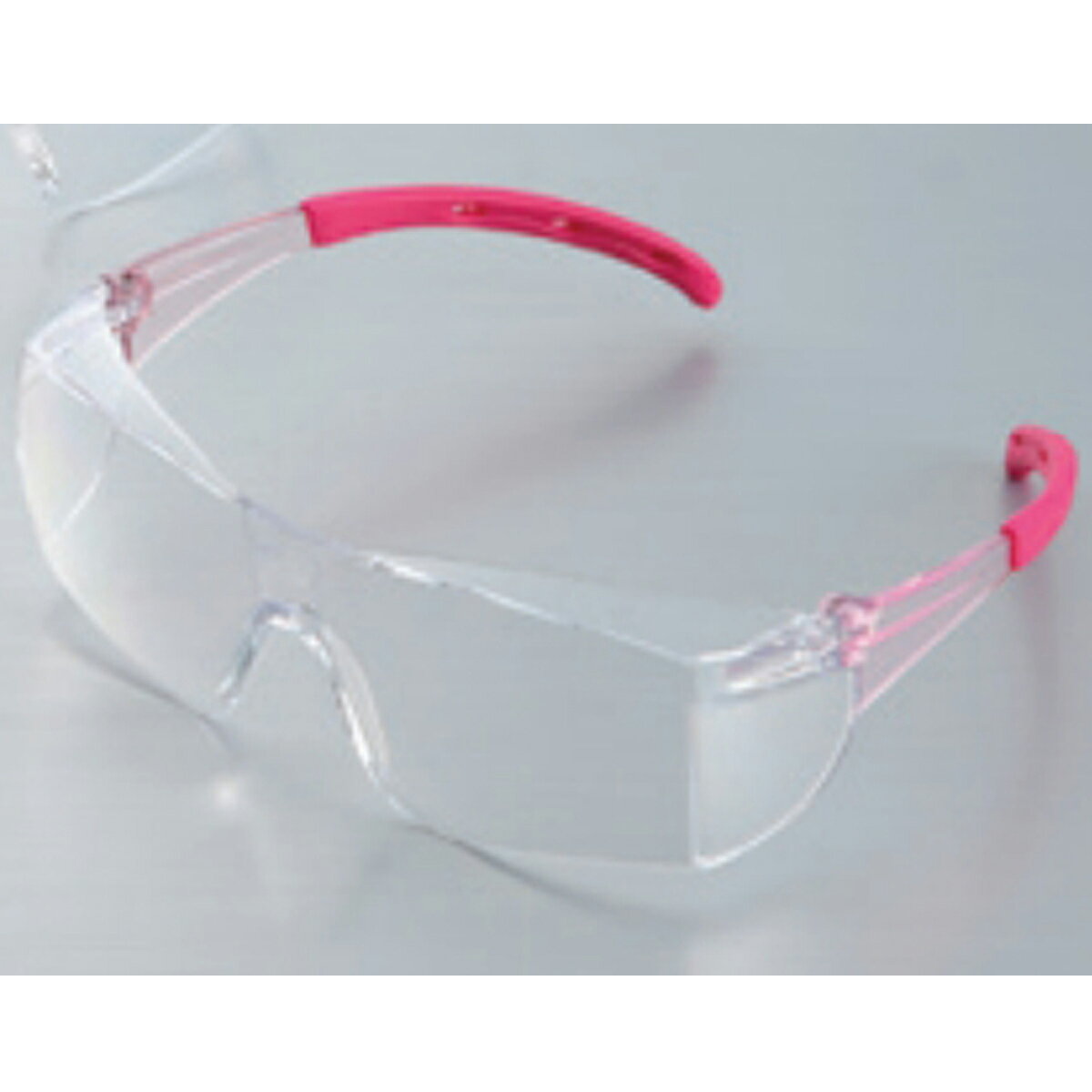 TOYO SAFETY トーヨー セフティー No 1344 P セーフティ グラス 防塵 防じん メガネ くもり止め 防曇 JIS ピンク デザイン