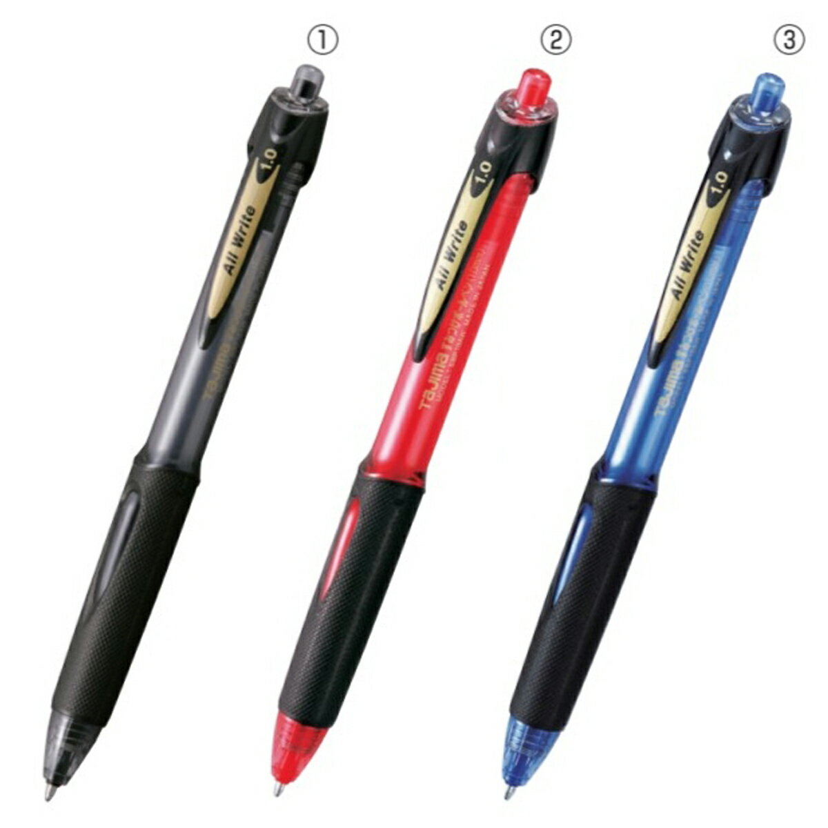 TAJIMA タジマ SBP 10 AW 建築用 筆記具 墨付け 基準出し すみつけ ボール ペン 1.0 mm All Write 油性 ノック 濡れた紙ok