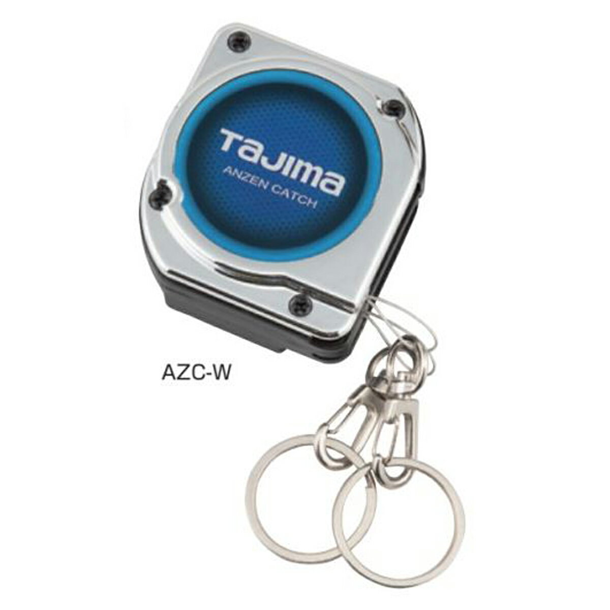 樂天商城 - TAJIMA タジマ AZC W 安全 ロープ ワイヤー コード スマート キャッチ 安全用具 ダブル 巻取式 1200mm 1kg以下 落下防止 AZC-W