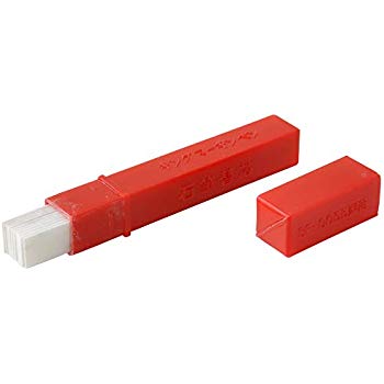 増田滑石工業所　キングマーキングペン　ホルダー用替え芯　10本入　B型　石筆　SF-0055型用　ケガキ 鉄工業用　石筆ペン