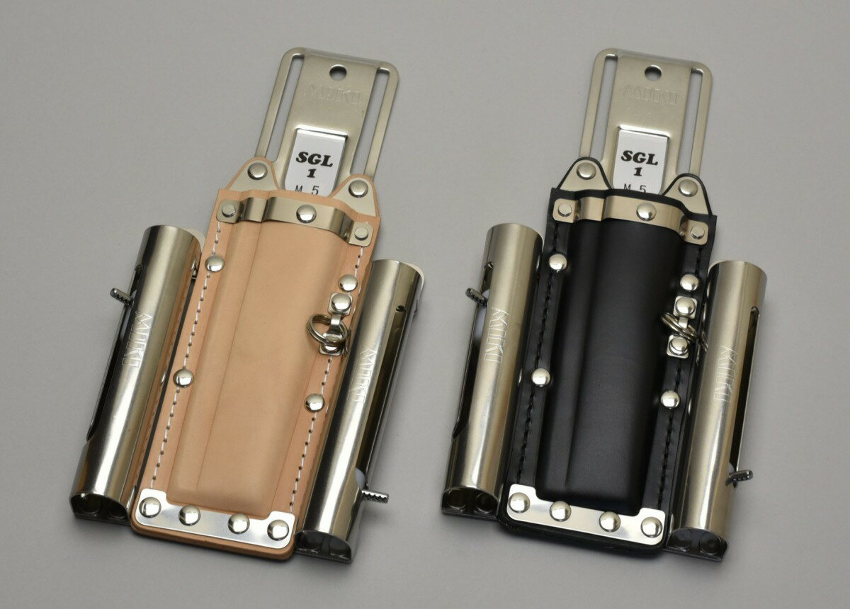MIKI SGL1 M5-B ブラック ハッカーケース ハッカー チョーク　マーカー　折尺 3連 ベルト 鉄筋 作業工具 安全帯 BX MIKI 三貴