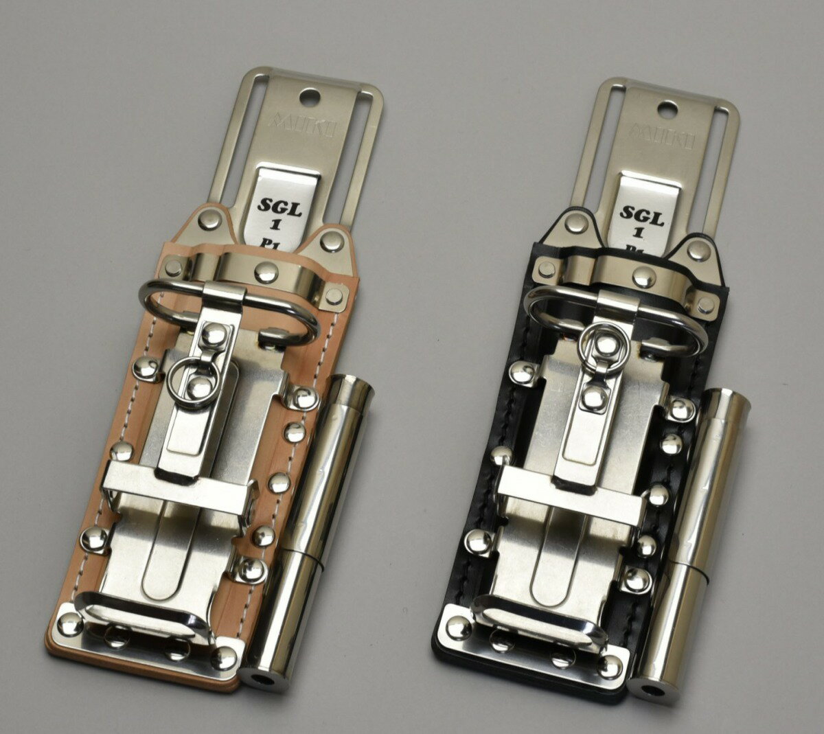 MIKI SGL1 P1-B ブラック ハッカーケース ハッカー カッター 16mm用マーカー 3連 ベルト 鉄筋 作業工具 安全帯 BX MIKI 三貴