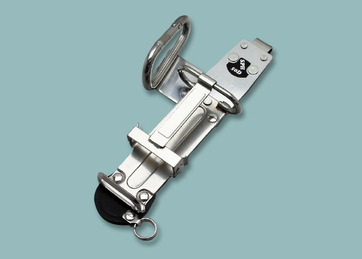 MIKI SPH 50D-B ハッカーケース カッター Dフック カラビナ 2連 ベルト 鉄筋 作業工具 安全帯 BX MIKI 三貴