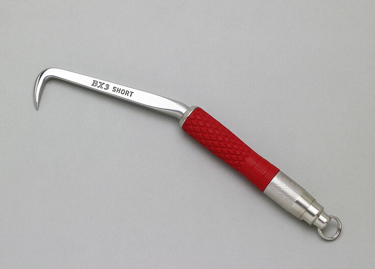 MIKI BX3 RD-RE ハッカー ショート Dグリップ リング付き レッド 赤 鉄筋用 作業工具　結束線　ブランド ミキ　三貴