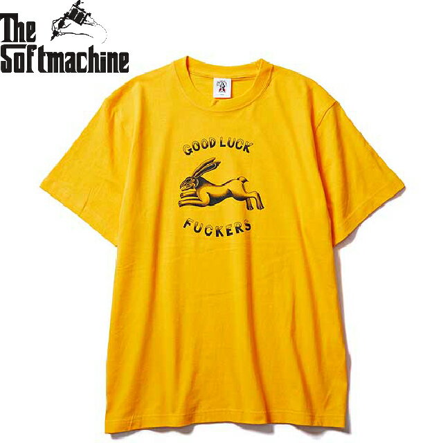 定価 6050円 40 OFF SALE PRICE /SOFTMACHINE ソフトマシン BAD LUCK-T S/S T-SHIRTS 半袖Tシャツ YELLOW