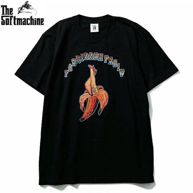 SOFTMACHINE ソフトマシン FORBIDDEN-T Tシャツ BLACK