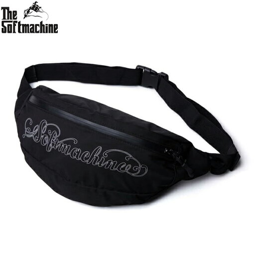 SOFTMACHINE ソフトマシン MIDNIGHT WEST BAG ウエストバッグ BLACK SOFTMACHINE ソフトマシン MIDNIGHT WEST BAG ウエストバッグ BLACK