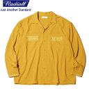RADIALL オープンカラーシャツ