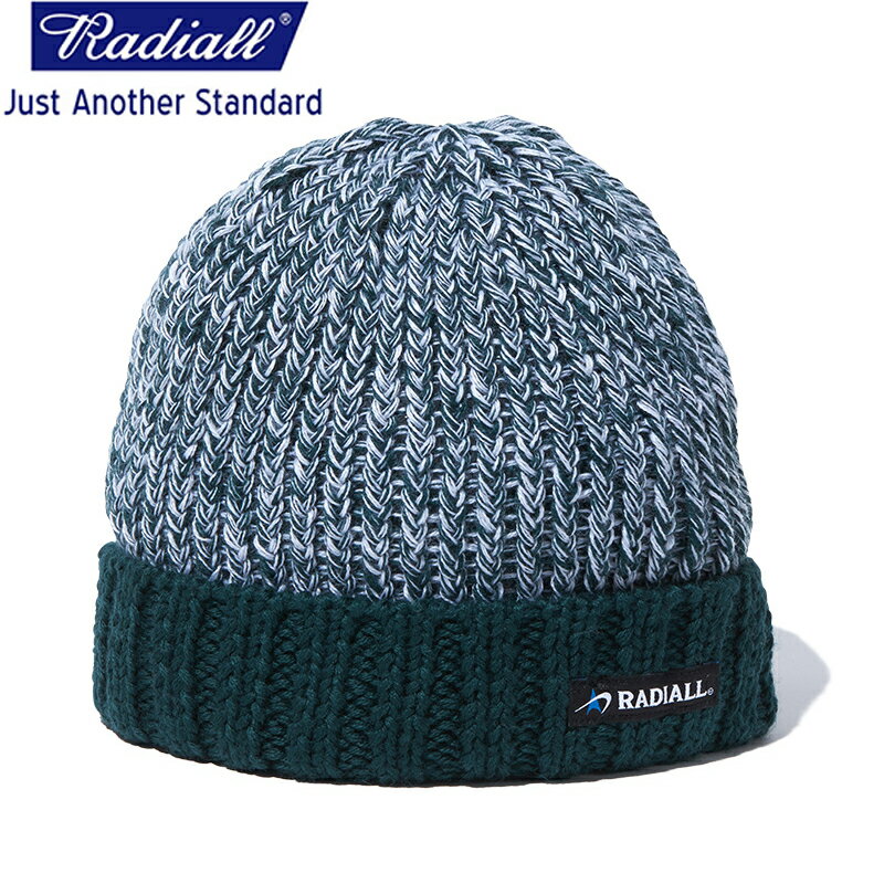 RADIALL fBA GEAR HEAD - WATCH CAP r[j[ FOREST GREEN