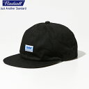 RADIALL fBA STEPSIDE - BASEBALL CAP x[X{[Lbv BLACK