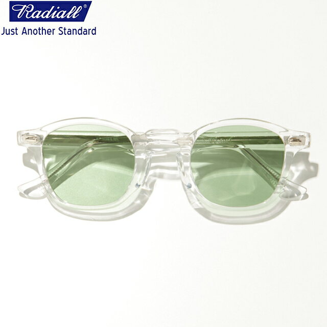 RADIALL ラディアル ALLMANS - SUNGLASSES サングラス CLEAR x LIGHT GREEN