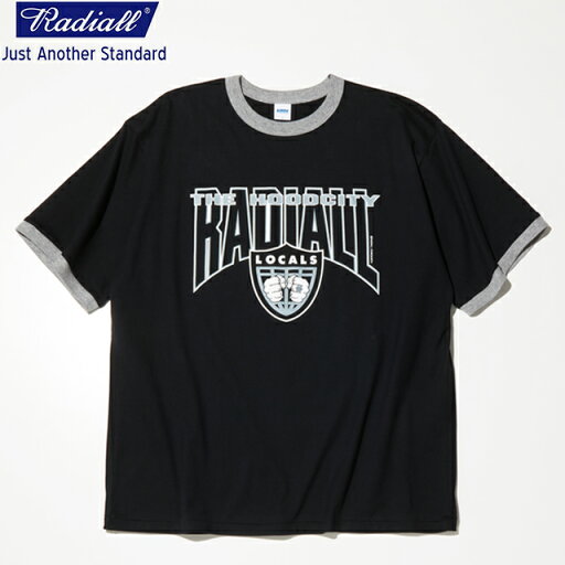 定価9900円 20%OFF SALE!! / RADIALL ラディアル CUTLASS - CREW NECK T-SHIRT S/S Tシャツ BLACK 定価9900円 20%OFF SALE!! / RADIALL ラディアル CUTLASS - CREW NECK T-SHIRT S/S Tシャツ BLACK