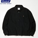 RADIALL ラディアル CLUB JACKET - ZIP UP BLOUSON ジップアップブルゾン ドリズラージャケット BLACK