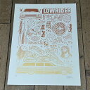 -1- MIKE GIANT マイクジャイアント LOWLIFE POSTER ポスター WHITE/GOLD