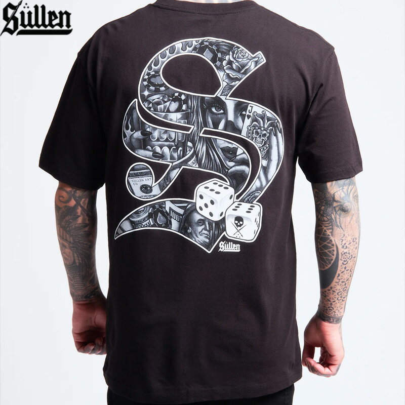 乐天商城 - SULLEN CLOTHING サレンクロージング -S DICE- STANDARD Tシャツ BLACK