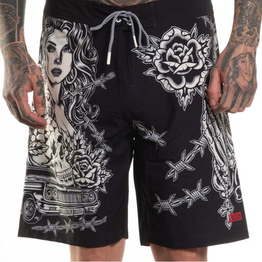 SULLEN CLOTHING サレンクロージング -MAIN ST- BOARDSHORTS ボードショーツ 水着 SULLEN CLOTHING サレンクロージング -MAIN ST- BOARDSHORTS ボードショーツ 水着