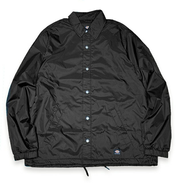 DICKIES SKATEBOARDING ディッキーズスケートボーディング #TJSK12BKX Coaches Jacket COLOR: BLACK