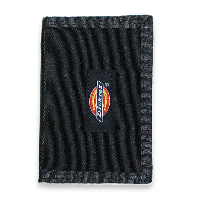 DICKIES ディッキーズ "FABRIC TRIFOLD" WALLET 財布 3つ折り ウォレット BLACK
