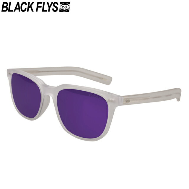 BLACK FLYS ブラックフライズ FLY STACY FROST CRYSTAL/PURPLE MIRROR POLARIZED（偏光レンズ） サングラス ミラーレンズ